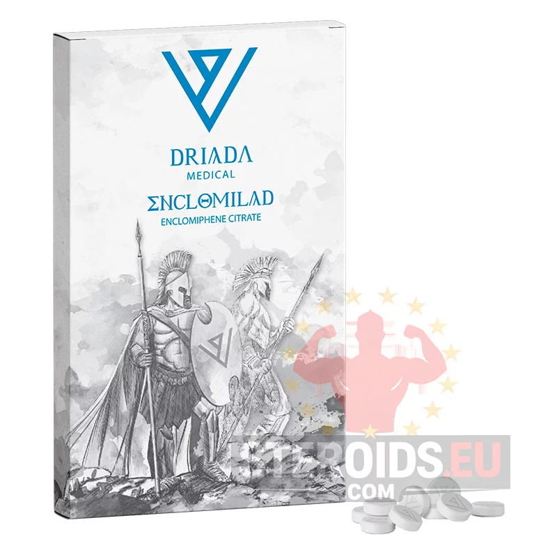 Enclomilad 12.5 mg (Enclomiphene citrate) - Driada | 50tabs | 12,5 mg/tab