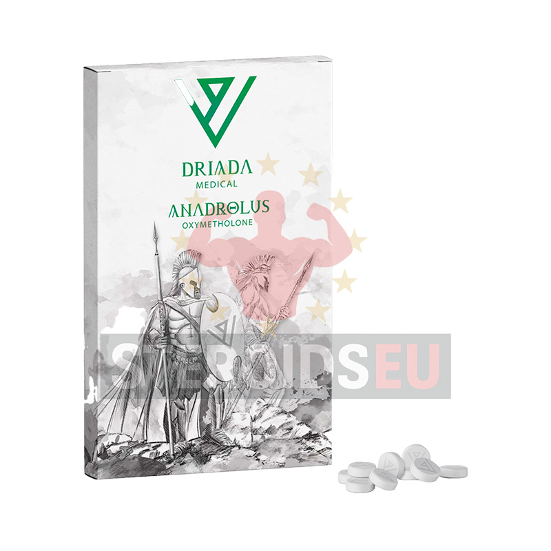 Anadrolus (Oxymetholone) - Driada | 50tabs | 50 mg/tab