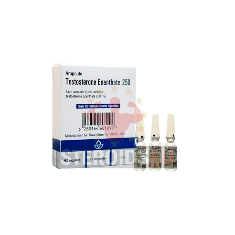 Testosterone enanthate – Aburaihan (Iran) | 10amp x 1ml | 250 mg/ml