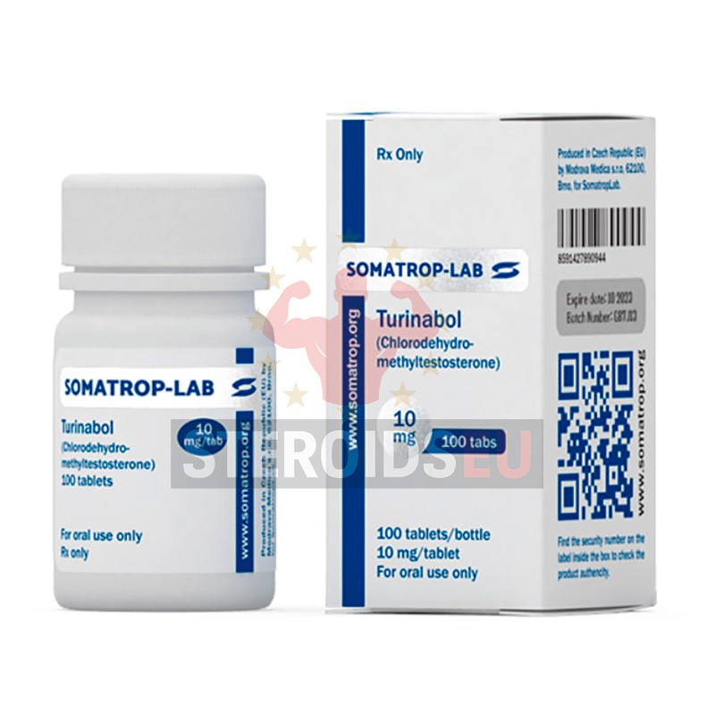 Turinabol Somatrop-Lab 100tabs /10 mg/tab