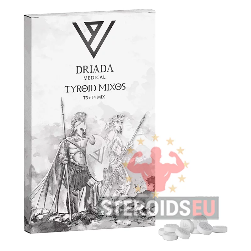 Tyroid Mixos - Driada | 100tabs | 10 mcg and 62.5 mcg (T3/T4)